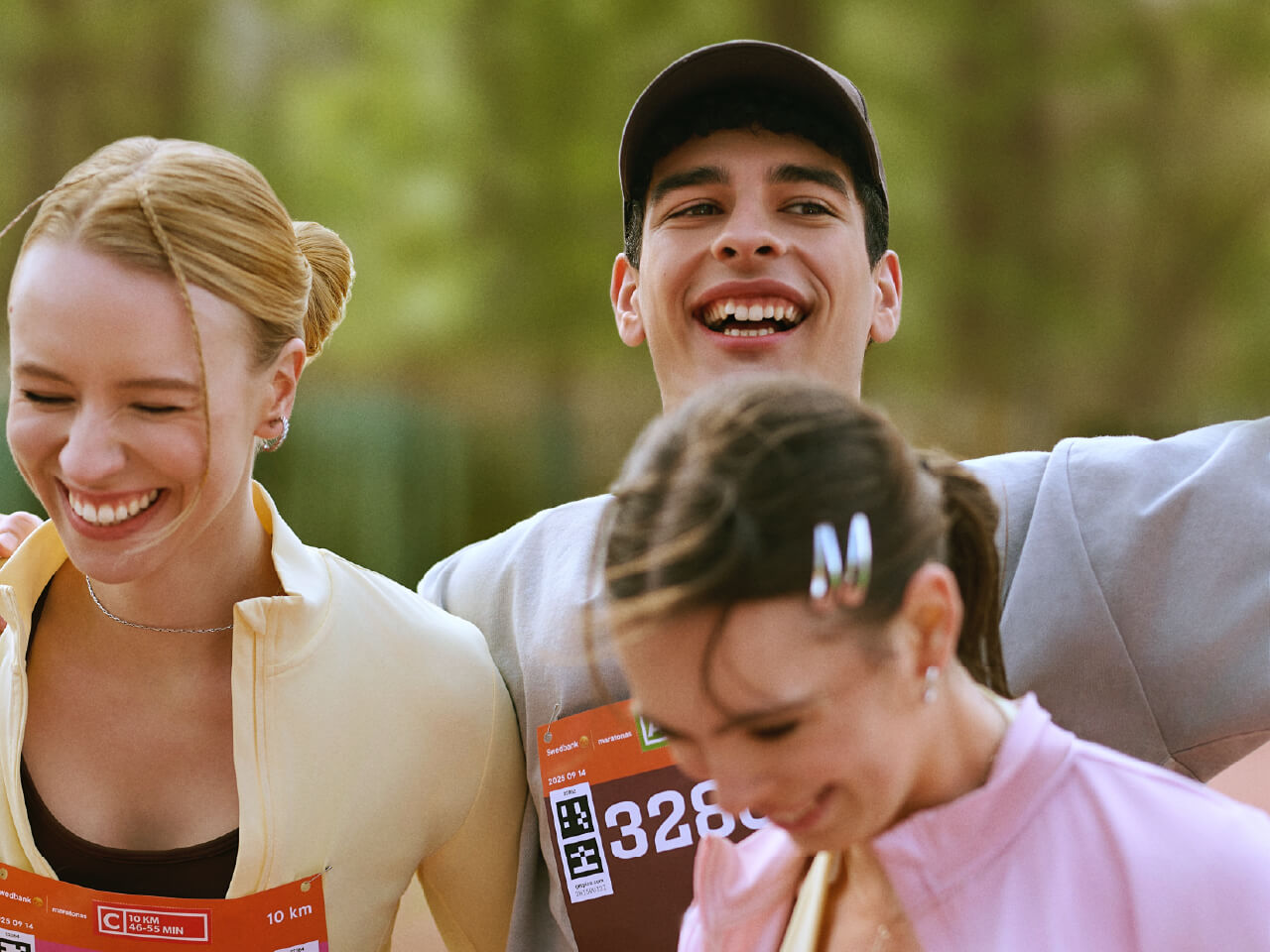 Swedbank maratono dalyviai