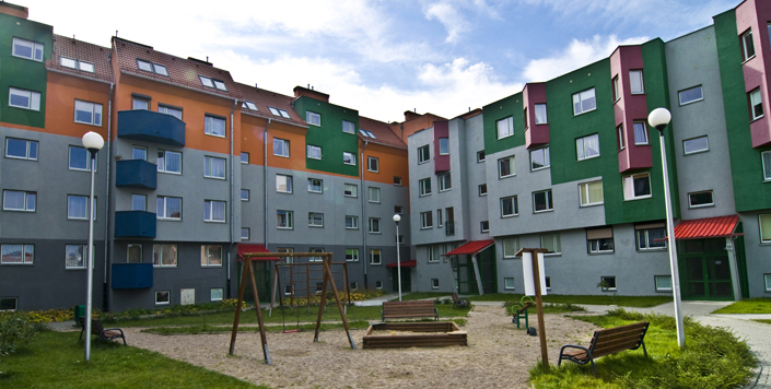 Būsto rinkoje daugėja sandorių skolintomis lėšomis