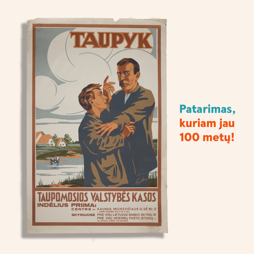 Istorijos pamokos: kam ir kiek taupė mūsų proseneliai?