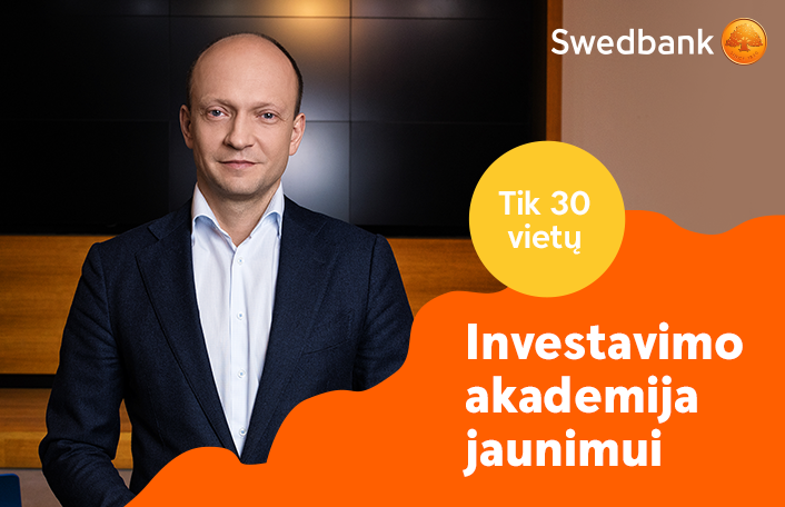 9–12 klasių moksleivius „Swedbank“ kviečia į Investavimo akademiją
