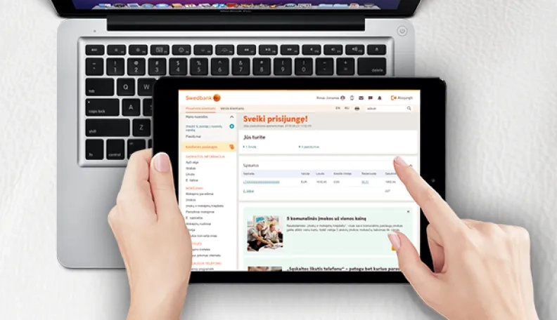 „Swedbank“ patobulino interneto banką – verslas per metus sutaupys 50 tūkst. darbo valandų