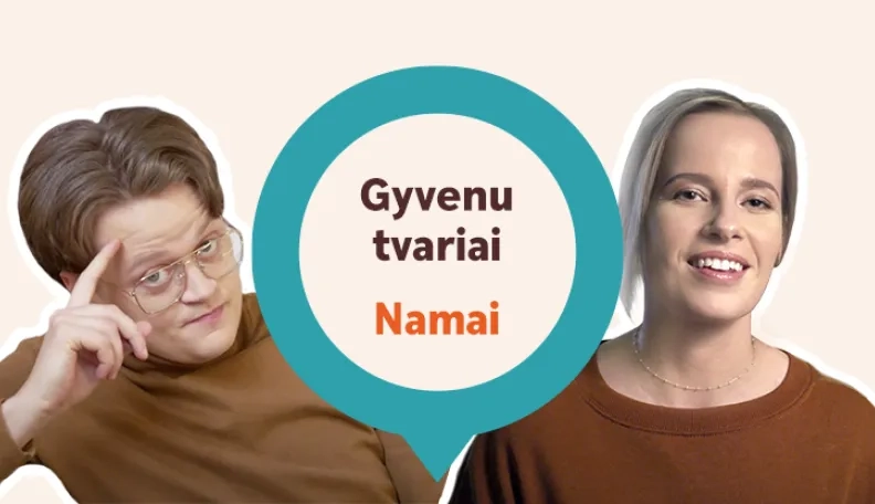 Serialas „Gyvenu tvariai” | NAMAI (1 serija)