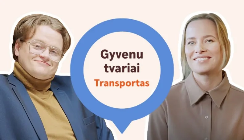 Serialas „Gyvenu tvariai“ | TRANSPORTAS (4 serija)