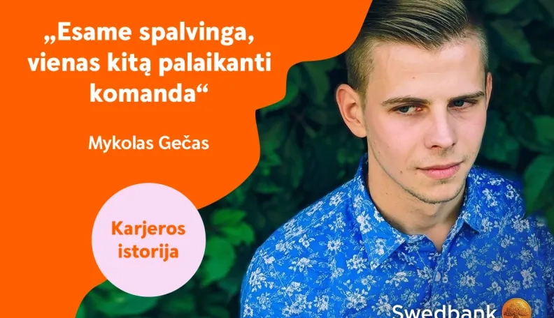 Nuo stažuotės iki programinės įrangos inžinieriaus kėdės | Mykolas Gečas