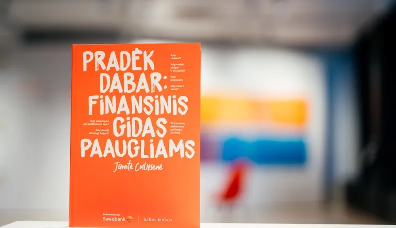 Išleistas pirmasis lietuviškas finansų gidas paaugliams