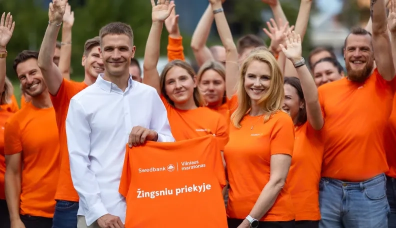 „Swedbank“ tapo pagrindiniu Vilniaus maratono partneriu