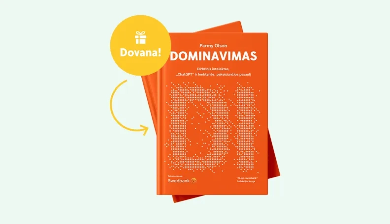 Dovanojame Jums knygą: Parmy Olson „Dominavimas“