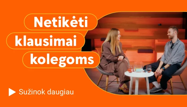 „Netikėti klausimai kolegoms“: kas motyvuoja siekti ambicingų tikslų?