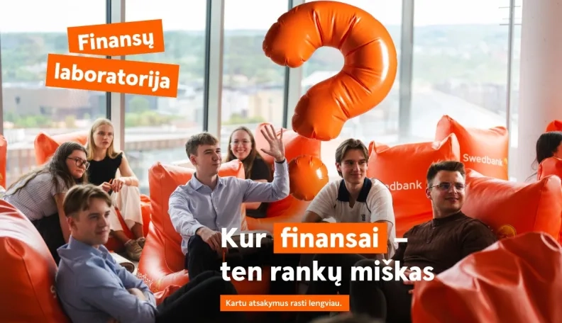 Kur finansai, ten rankų miškas: „Finansų laboratorija“ keliauja arčiau moksleivių